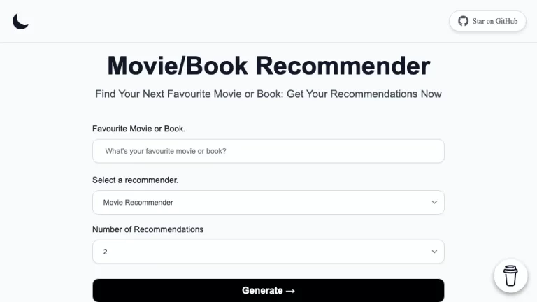 movie book recommender 768x432